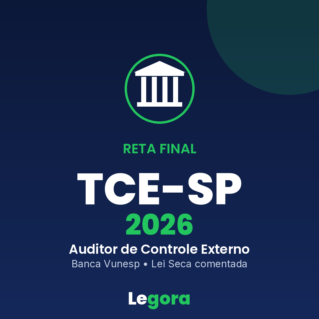 Reta Final TCE-SP 2026 — Auditor de Controle Externo